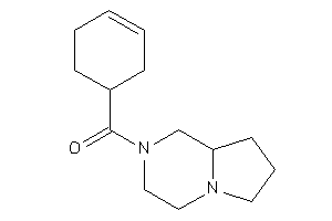 3,4,6,7,8,8a-hexahydro-1H-pyrrolo[1,2-a]pyrazin-2-yl(cyclohex-3-en-1-yl)methanone