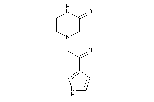 4-[2-keto-2-(1H-pyrrol-3-yl)ethyl]piperazin-2-one