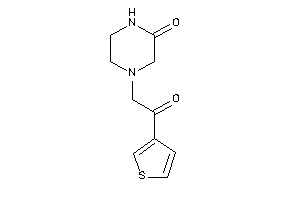 4-[2-keto-2-(3-thienyl)ethyl]piperazin-2-one