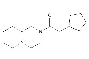 Image of 1-(1,3,4,6,7,8,9,9a-octahydropyrido[1,2-a]pyrazin-2-yl)-2-cyclopentyl-ethanone