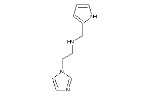 2-imidazol-1-ylethyl(1H-pyrrol-2-ylmethyl)amine