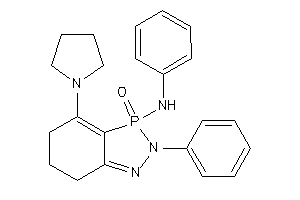 (7-keto-8-phenyl-5-pyrrolidino-8,9-diaza-7$l^{5}-phosphabicyclo[4.3.0]nona-1(9),5-dien-7-yl)-phenyl-amine