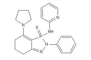 (8-phenyl-5-pyrrolidino-7-thioxo-8,9-diaza-7$l^{5}-phosphabicyclo[4.3.0]nona-1(9),5-dien-7-yl)-(2-pyridyl)amine