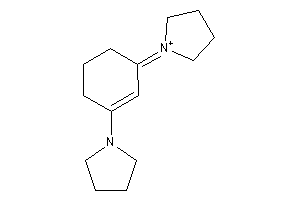 1-(3-pyrrolidin-1-ium-1-ylidenecyclohexen-1-yl)pyrrolidine