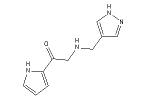 2-(1H-pyrazol-4-ylmethylamino)-1-(1H-pyrrol-2-yl)ethanone