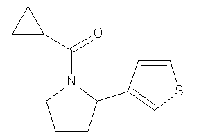 Cyclopropyl-[2-(3-thienyl)pyrrolidino]methanone