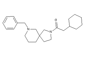 1-(7-benzyl-3,7-diazaspiro[4.5]decan-3-yl)-2-cyclohexyl-ethanone