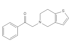 2-(6,7-dihydro-4H-thieno[3,2-c]pyridin-5-yl)-1-phenyl-ethanone