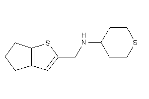 Image of 5,6-dihydro-4H-cyclopenta[b]thiophen-2-ylmethyl(tetrahydrothiopyran-4-yl)amine