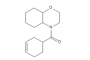 2,3,4a,5,6,7,8,8a-octahydrobenzo[b][1,4]oxazin-4-yl(cyclohex-3-en-1-yl)methanone