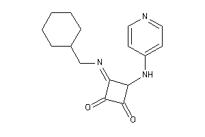 3-(cyclohexylmethylimino)-4-(4-pyridylamino)cyclobutane-1,2-quinone