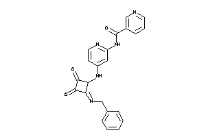 N-[4-[(2-benzylimino-3,4-diketo-cyclobutyl)amino]-2-pyridyl]nicotinamide