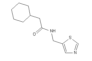 2-cyclohexyl-N-(thiazol-5-ylmethyl)acetamide