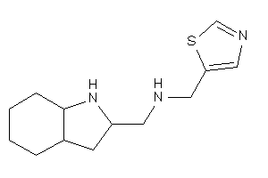 2,3,3a,4,5,6,7,7a-octahydro-1H-indol-2-ylmethyl(thiazol-5-ylmethyl)amine