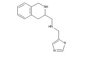 1,2,3,4-tetrahydroisoquinolin-3-ylmethyl(thiazol-5-ylmethyl)amine