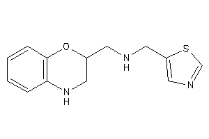 3,4-dihydro-2H-1,4-benzoxazin-2-ylmethyl(thiazol-5-ylmethyl)amine
