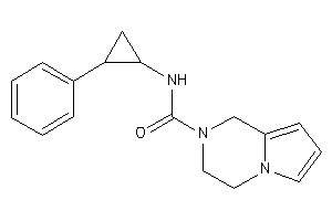 N-(2-phenylcyclopropyl)-3,4-dihydro-1H-pyrrolo[1,2-a]pyrazine-2-carboxamide