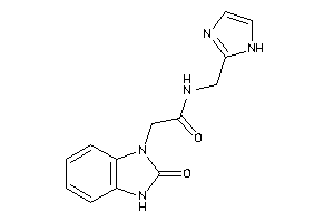 N-(1H-imidazol-2-ylmethyl)-2-(2-keto-3H-benzimidazol-1-yl)acetamide