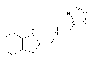 2,3,3a,4,5,6,7,7a-octahydro-1H-indol-2-ylmethyl(thiazol-2-ylmethyl)amine