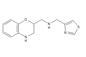 3,4-dihydro-2H-1,4-benzoxazin-2-ylmethyl(thiazol-4-ylmethyl)amine