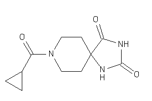 Image of 8-(cyclopropanecarbonyl)-2,4,8-triazaspiro[4.5]decane-1,3-quinone