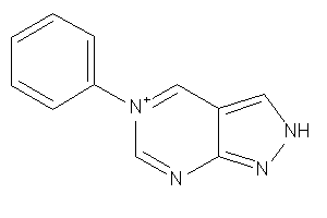 Image of 5-phenyl-2H-pyrazolo[3,4-d]pyrimidin-5-ium