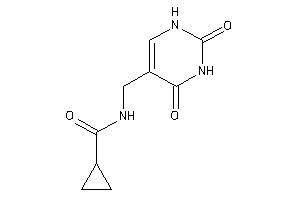 Image of N-[(2,4-diketo-1H-pyrimidin-5-yl)methyl]cyclopropanecarboxamide