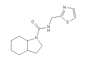 N-(thiazol-2-ylmethyl)-2,3,3a,4,5,6,7,7a-octahydroindole-1-carboxamide