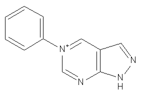 5-phenyl-1H-pyrazolo[3,4-d]pyrimidin-5-ium