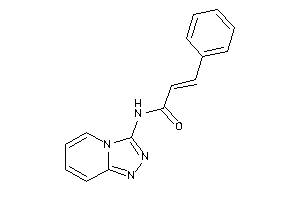 3-phenyl-N-([1,2,4]triazolo[4,3-a]pyridin-3-yl)acrylamide