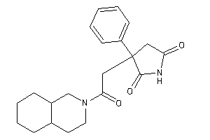 3-[2-(3,4,4a,5,6,7,8,8a-octahydro-1H-isoquinolin-2-yl)-2-keto-ethyl]-3-phenyl-pyrrolidine-2,5-quinone