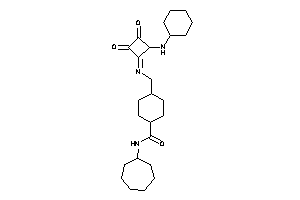 N-cycloheptyl-4-[[[2-(cyclohexylamino)-3,4-diketo-cyclobutylidene]amino]methyl]cyclohexanecarboxamide