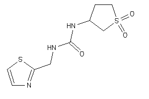 1-(1,1-diketothiolan-3-yl)-3-(thiazol-2-ylmethyl)urea