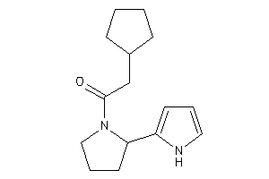 2-cyclopentyl-1-[2-(1H-pyrrol-2-yl)pyrrolidino]ethanone