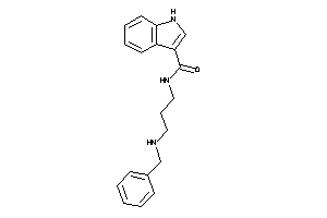 N-[3-(benzylamino)propyl]-1H-indole-3-carboxamide