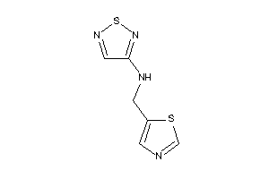 1,2,5-thiadiazol-3-yl(thiazol-5-ylmethyl)amine
