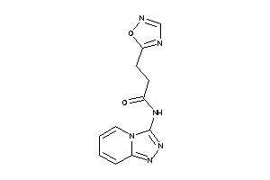 3-(1,2,4-oxadiazol-5-yl)-N-([1,2,4]triazolo[4,3-a]pyridin-3-yl)propionamide