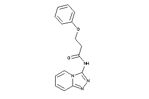 3-phenoxy-N-([1,2,4]triazolo[4,3-a]pyridin-3-yl)propionamide