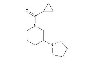 Image of Cyclopropyl-(3-pyrrolidinopiperidino)methanone