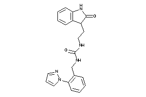 1-[2-(2-ketoindolin-3-yl)ethyl]-3-(2-pyrazol-1-ylbenzyl)urea