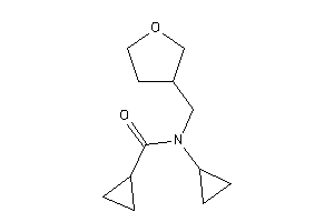 N-cyclopropyl-N-(tetrahydrofuran-3-ylmethyl)cyclopropanecarboxamide