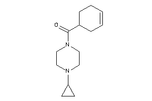 Cyclohex-3-en-1-yl-(4-cyclopropylpiperazino)methanone