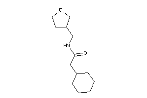 Image of 2-cyclohexyl-N-(tetrahydrofuran-3-ylmethyl)acetamide