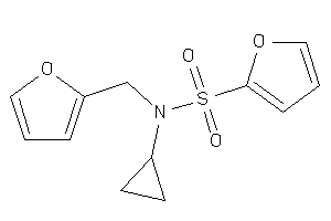 N-cyclopropyl-N-(2-furfuryl)furan-2-sulfonamide