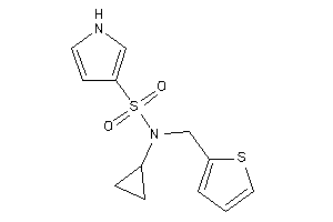 N-cyclopropyl-N-(2-thenyl)-1H-pyrrole-3-sulfonamide