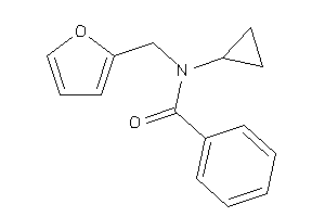 N-cyclopropyl-N-(2-furfuryl)benzamide
