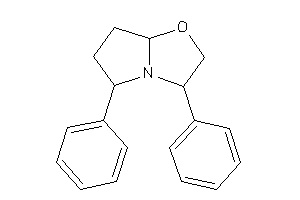 3,5-diphenyl-2,3,5,6,7,7a-hexahydropyrrolo[2,1-b]oxazole