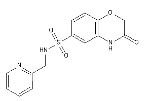 3-keto-N-(2-pyridylmethyl)-4H-1,4-benzoxazine-6-sulfonamide