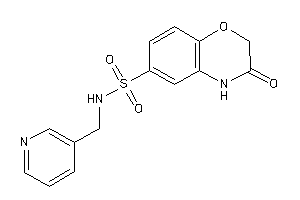 3-keto-N-(3-pyridylmethyl)-4H-1,4-benzoxazine-6-sulfonamide