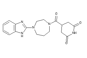 4-[4-(1H-benzimidazol-2-yl)-1,4-diazepane-1-carbonyl]piperidine-2,6-quinone